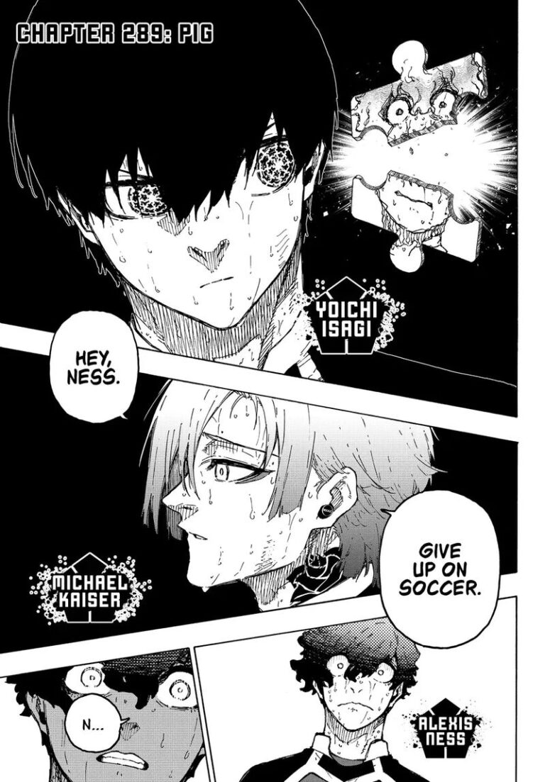 Blue Lock Manga Chapter 289