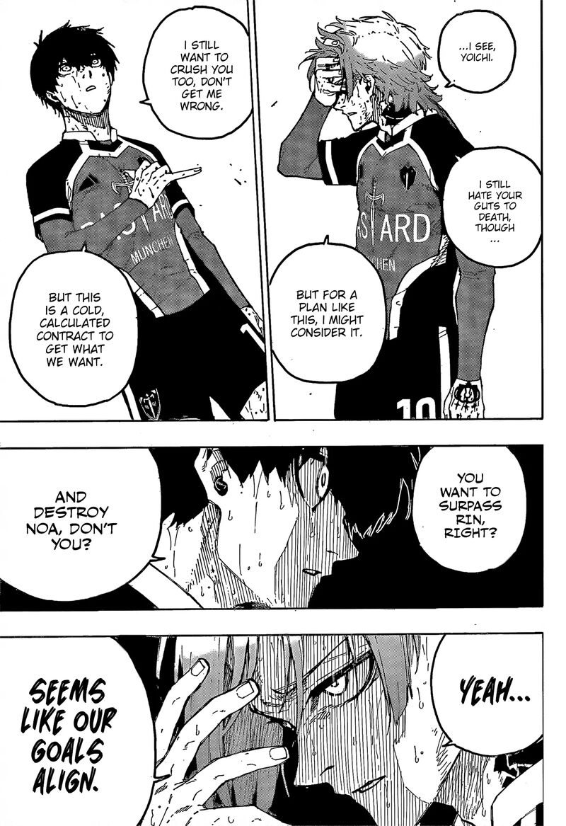 Blue Lock, Chapter 285
