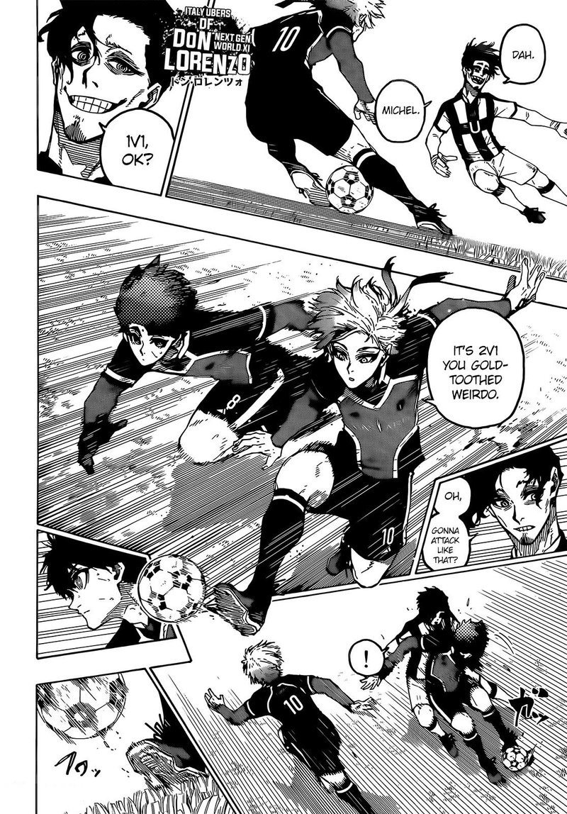 Blue Lock, Chapter 217