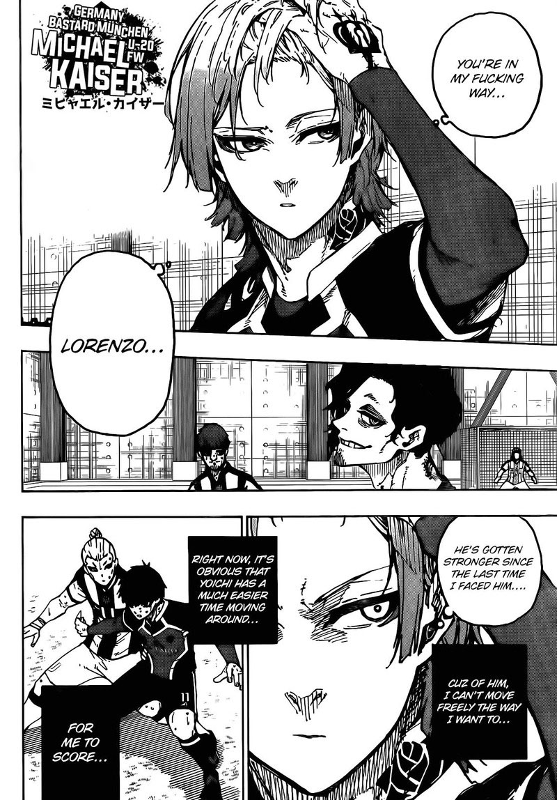 Blue Lock, Chapter 218
