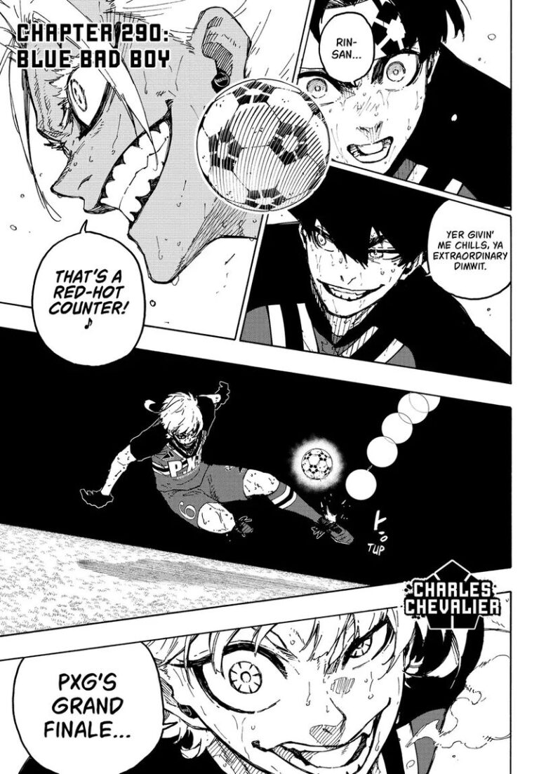 Blue Lock Manga Chapter 290
