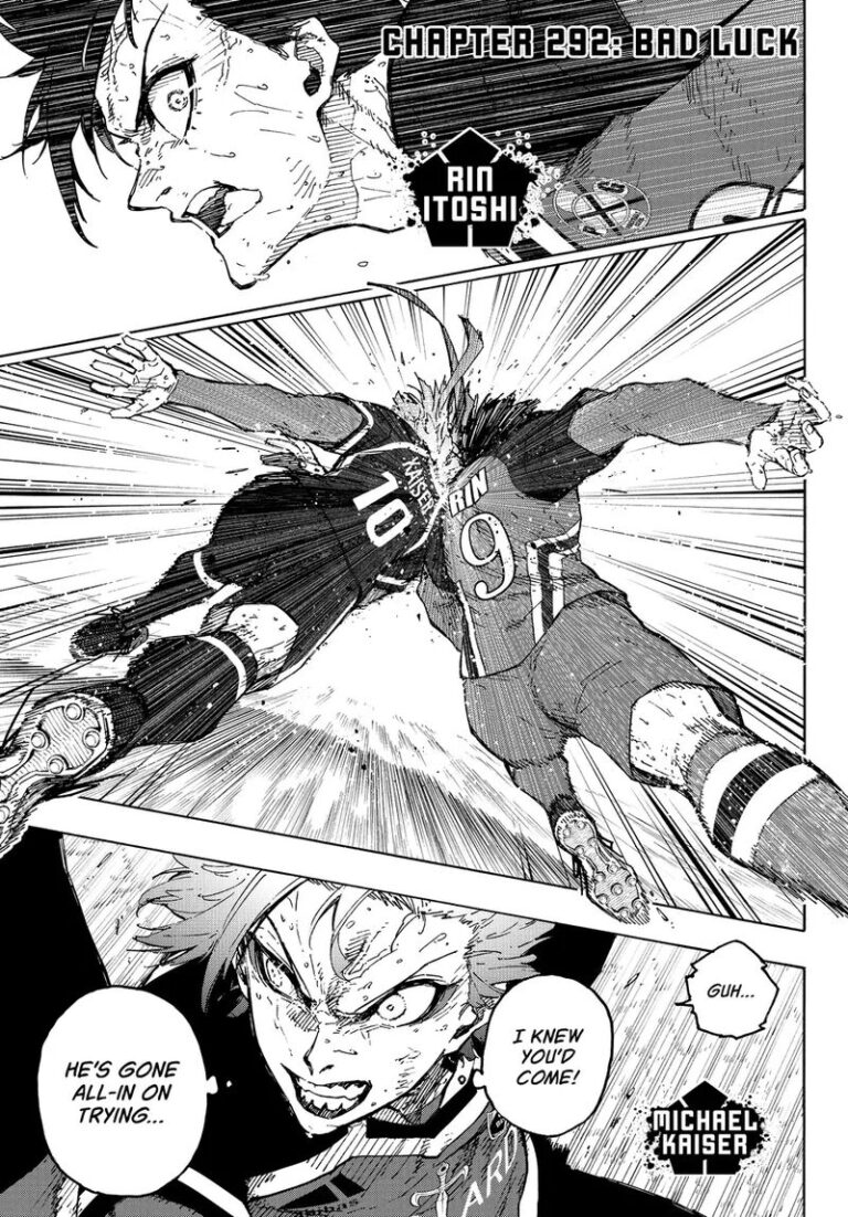 Blue Lock Manga Chapter 292