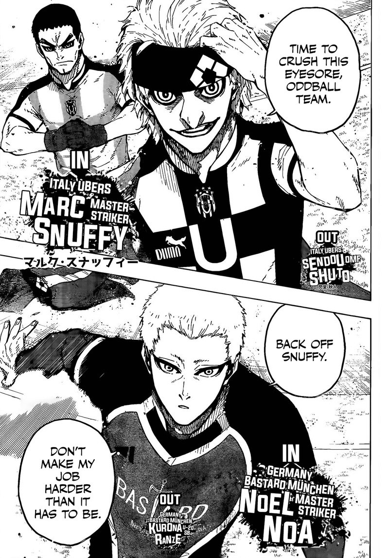 Blue Lock, Chapter 221