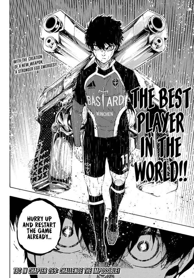Blue Lock, Chapter 258