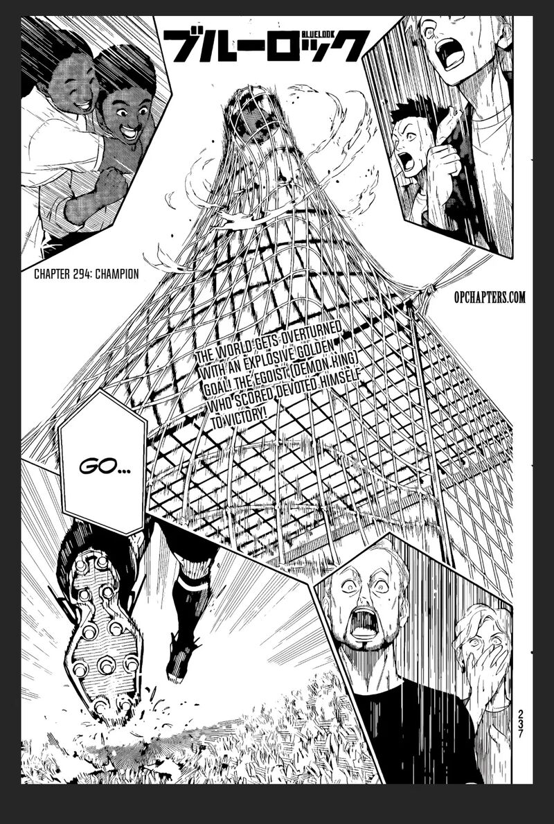 Blue Lock Manga Chapter 294