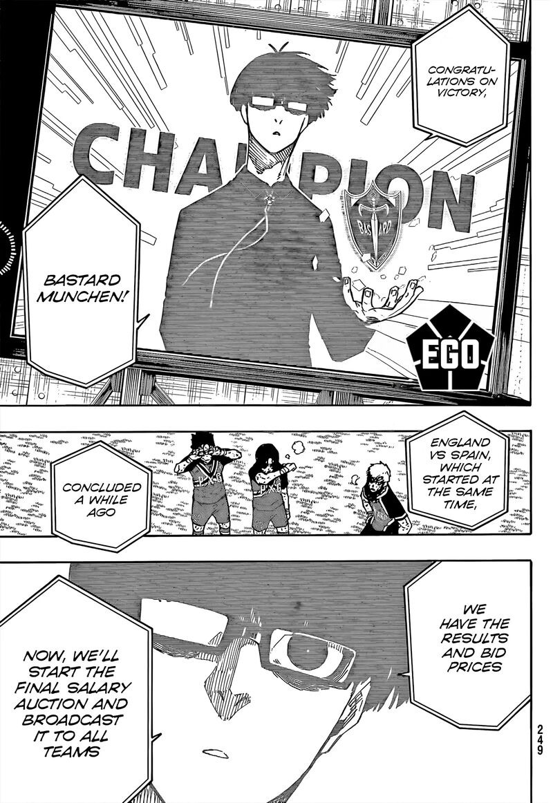 Blue Lock, Chapter 295