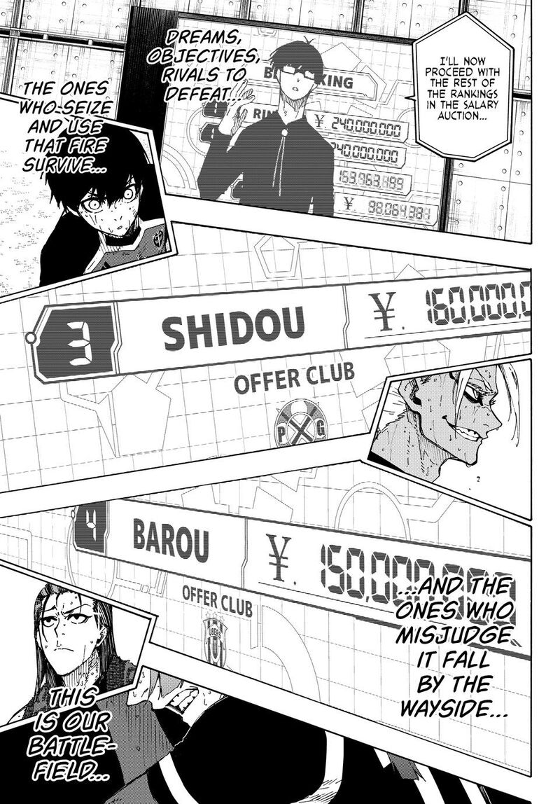 Blue Lock, Chapter 297