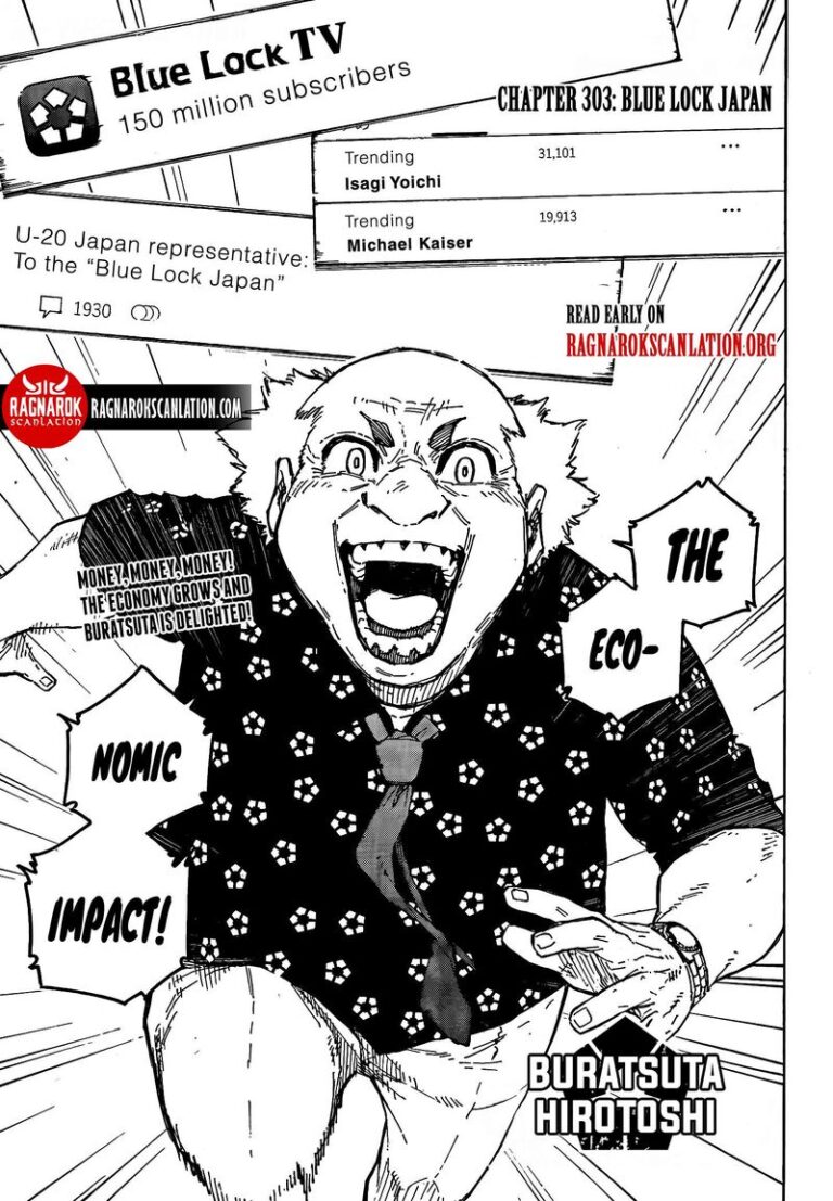 Blue Lock Manga Chapter 303