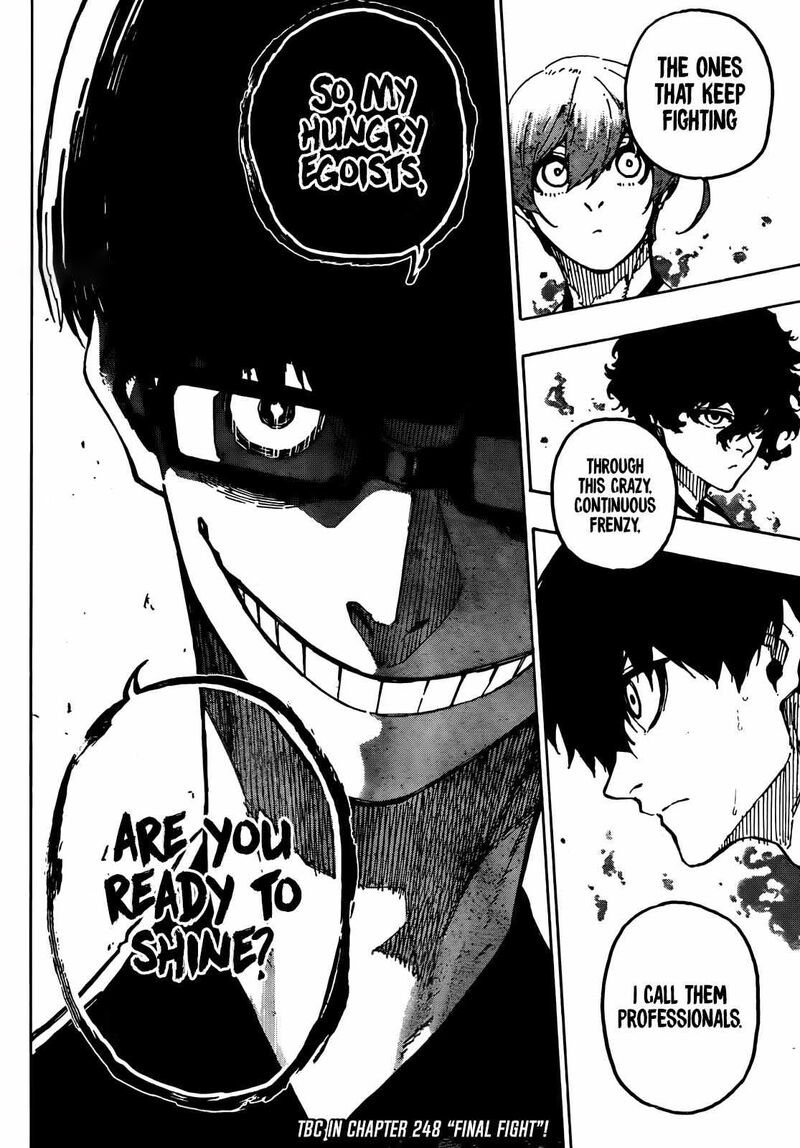 Blue Lock, Chapter 247