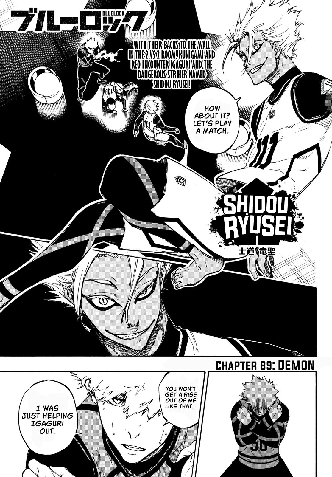Blue Lock Manga Chapter 89