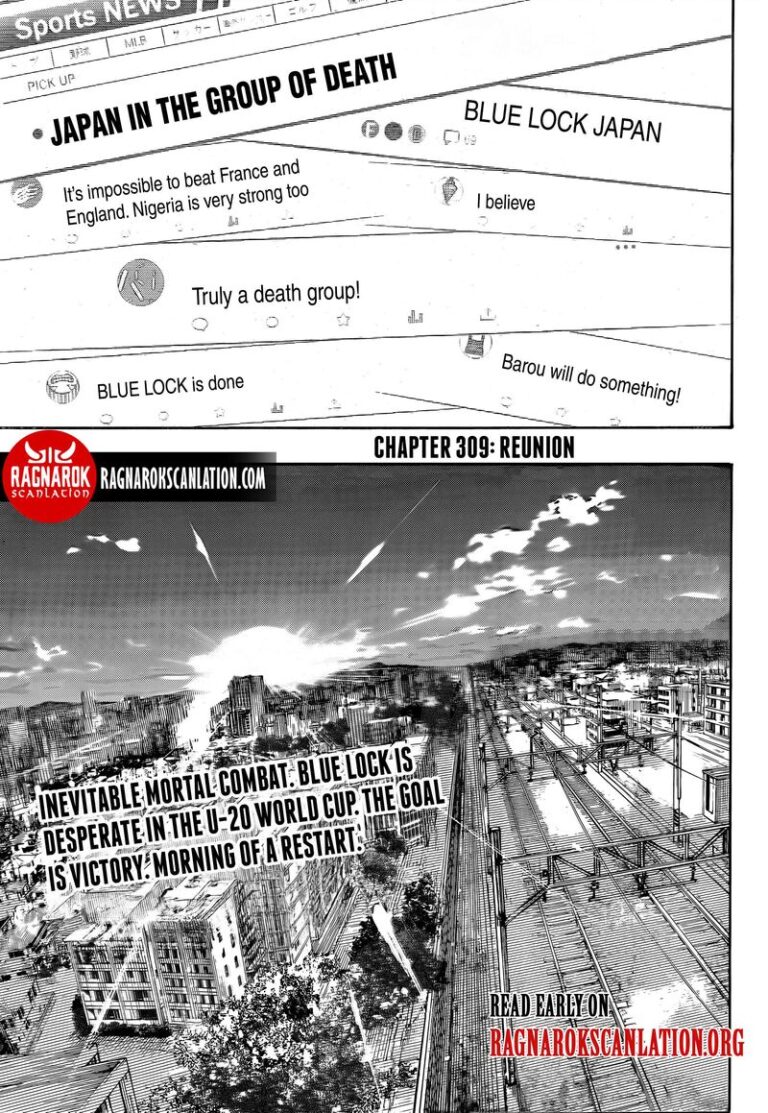 Blue Lock Manga Chapter 309