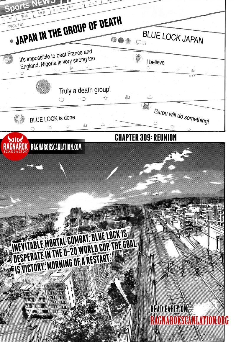 Blue Lock Manga Chapter 309