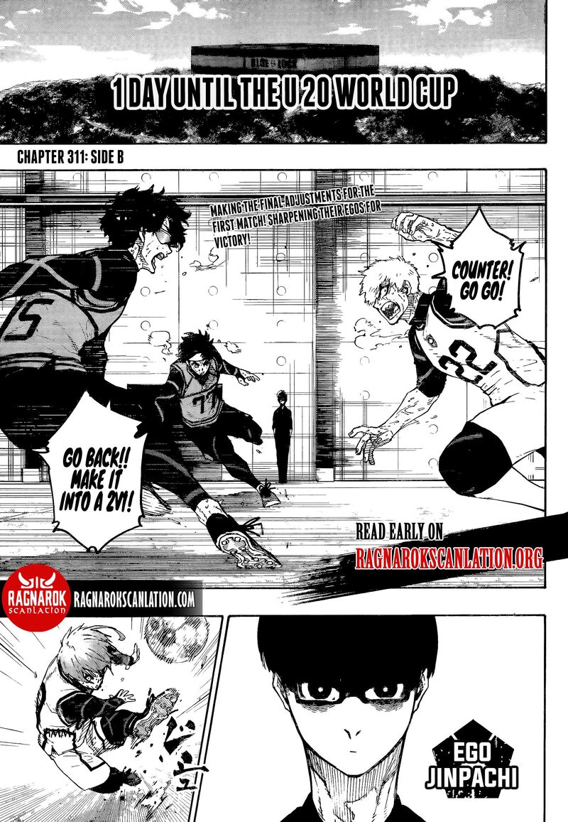 Blue Lock Manga Chapter 311
