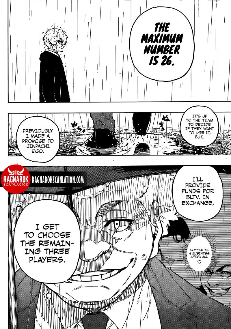 Blue Lock, Chapter 308