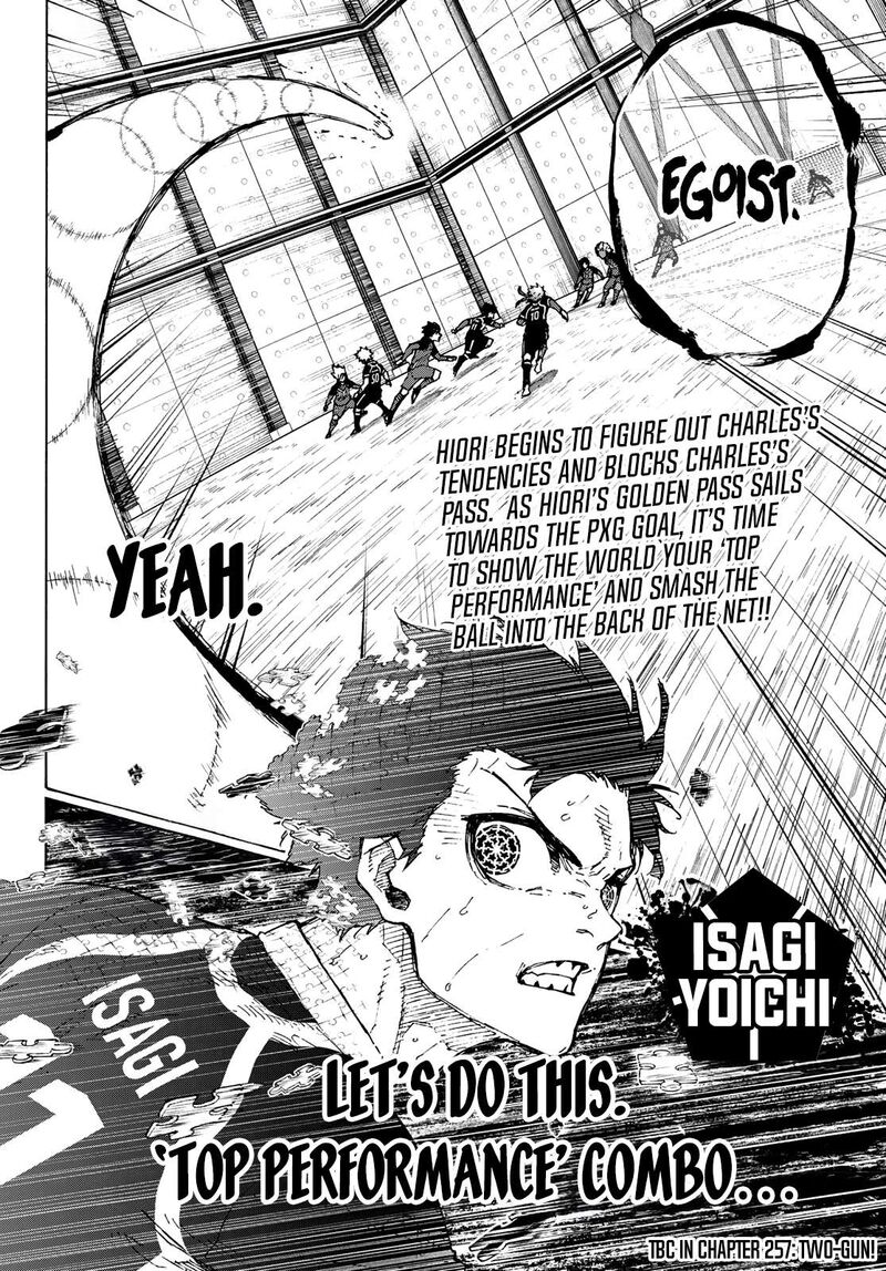 Blue Lock, Chapter 256