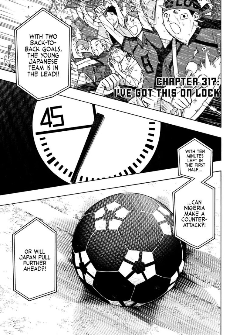 Blue Lock Manga Chapter 317