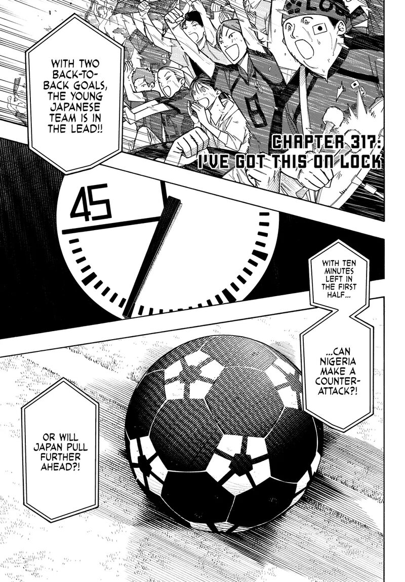 Blue Lock Manga Chapter 317