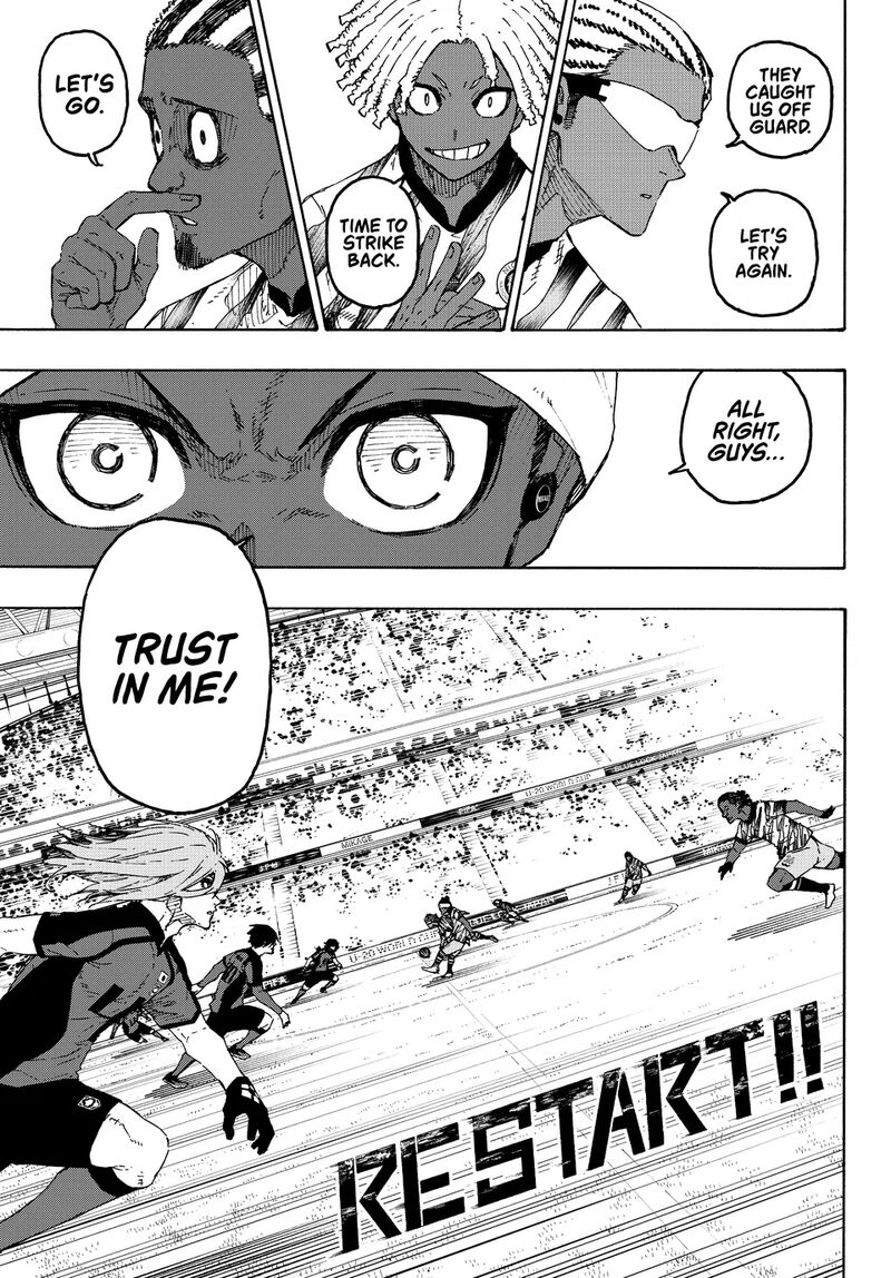 Blue Lock, Chapter 315