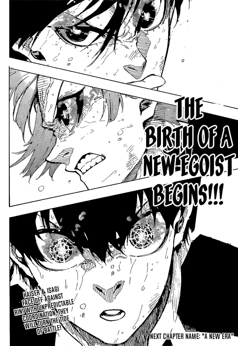Blue Lock, Chapter 285