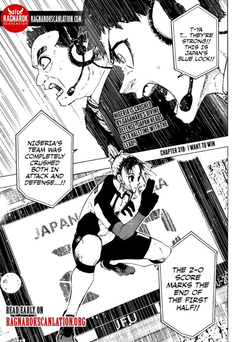 Blue Lock Manga Chapter 318