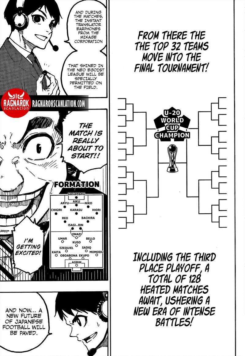 Blue Lock, Chapter 313