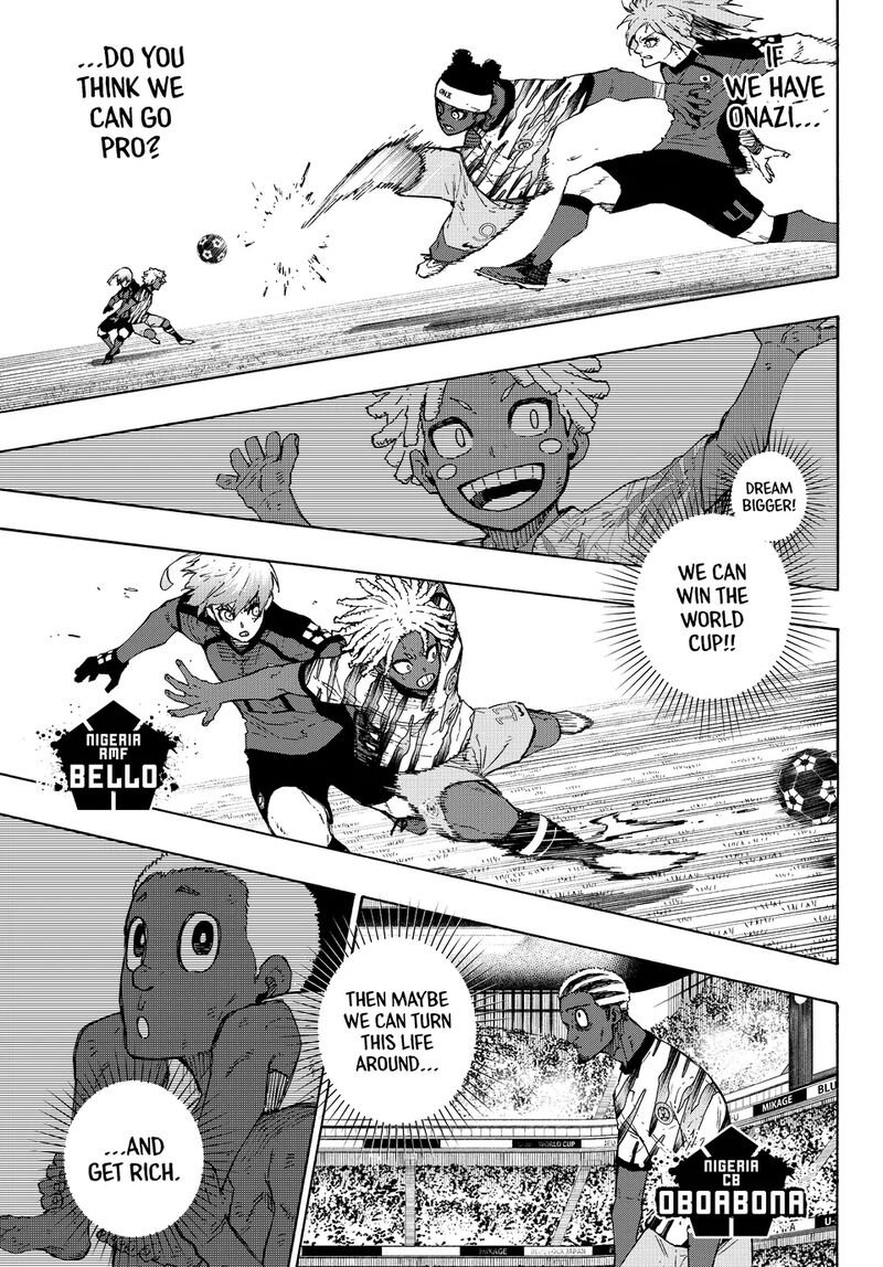 Blue Lock, Chapter 317