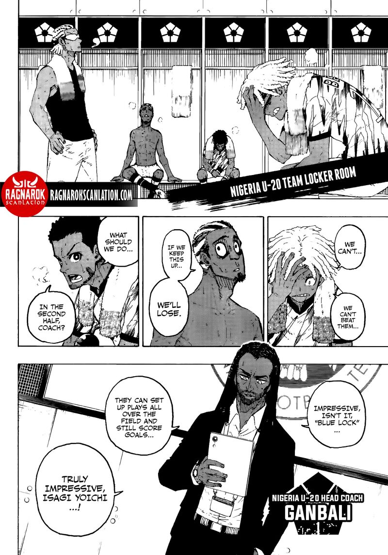 Blue Lock, Chapter 318