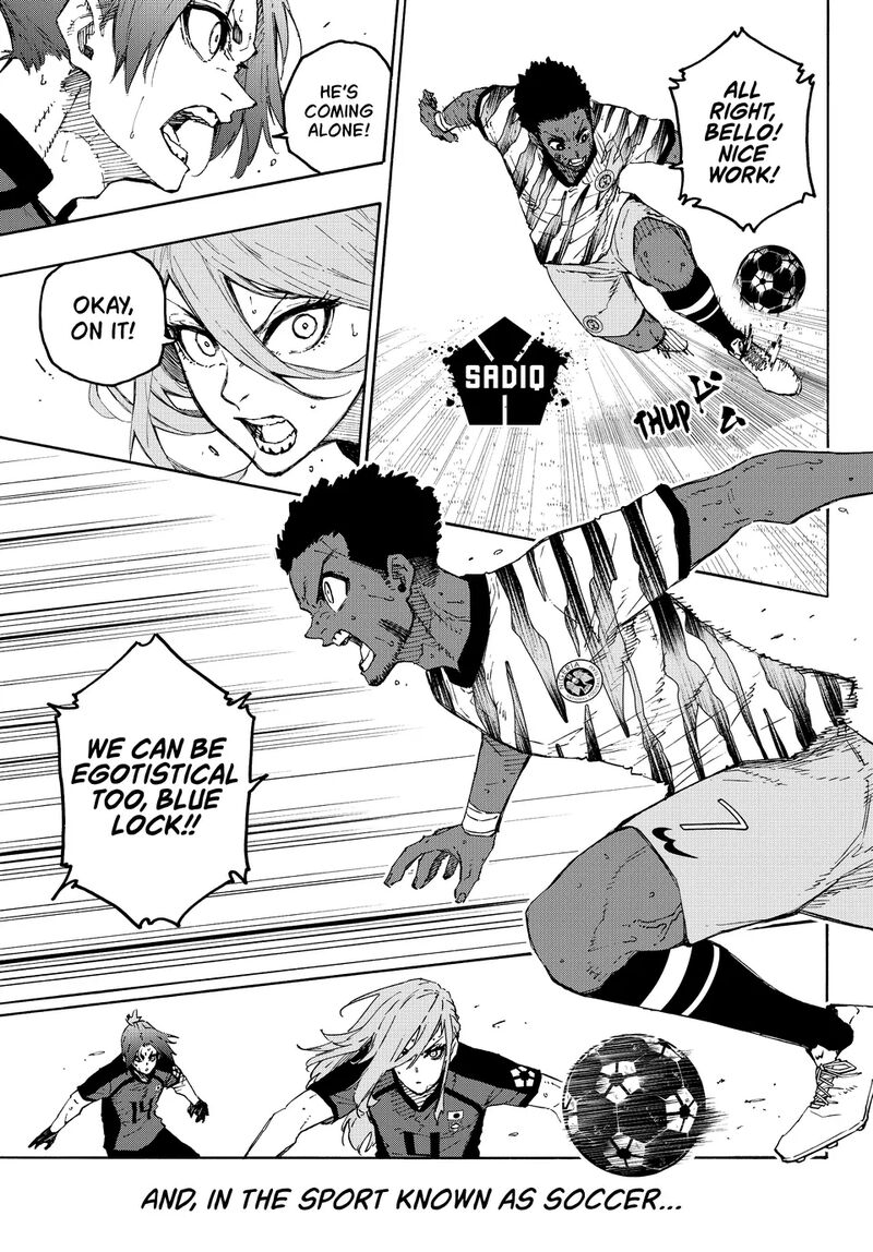 Blue Lock, Chapter 319