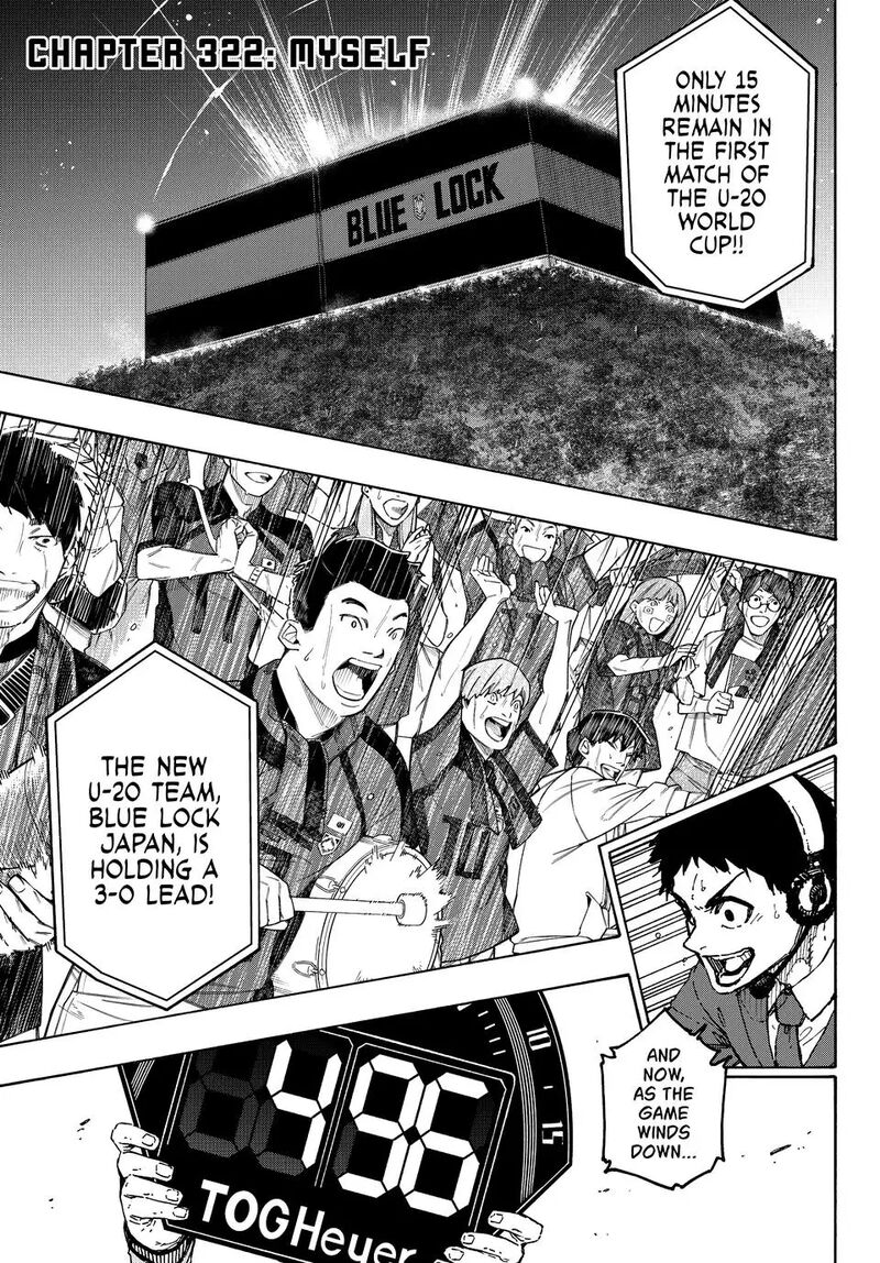 Blue Lock Manga Chapter 322