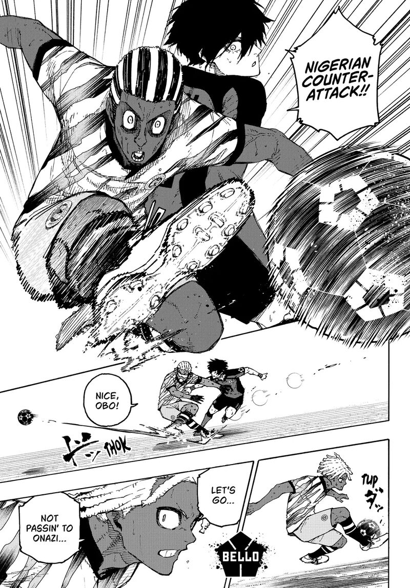 Blue Lock, Chapter 319