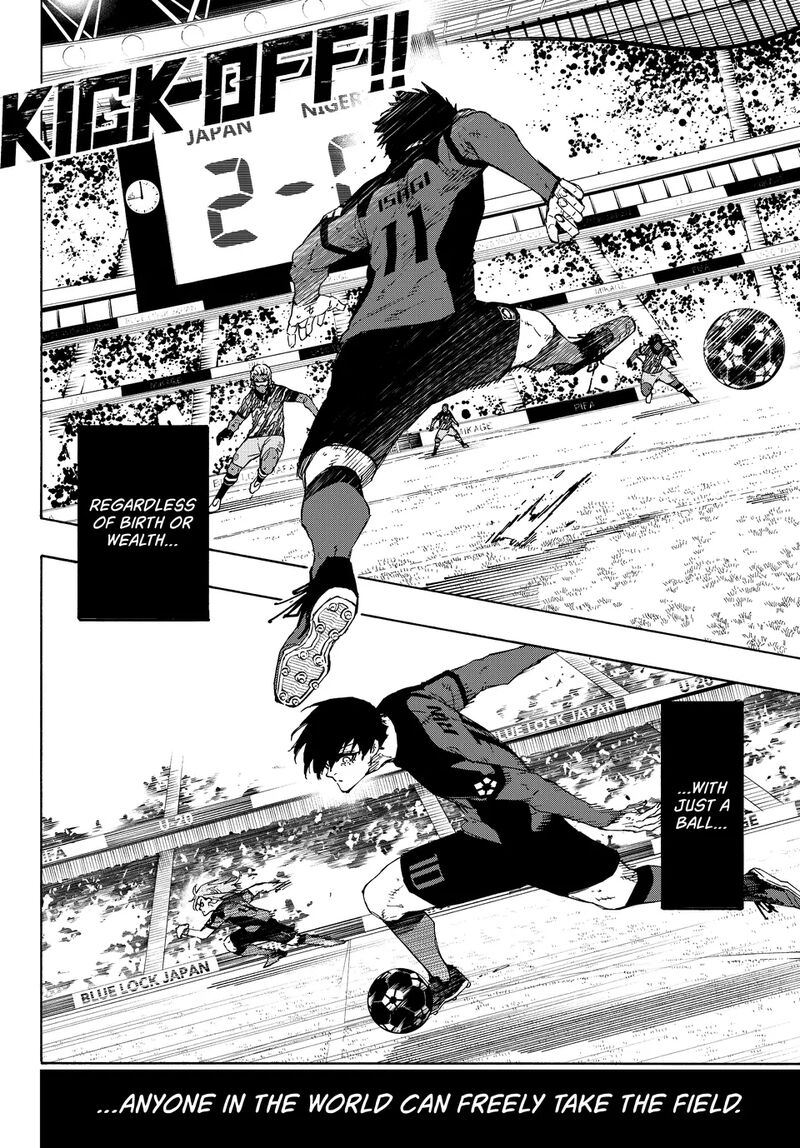 Blue Lock, Chapter 319
