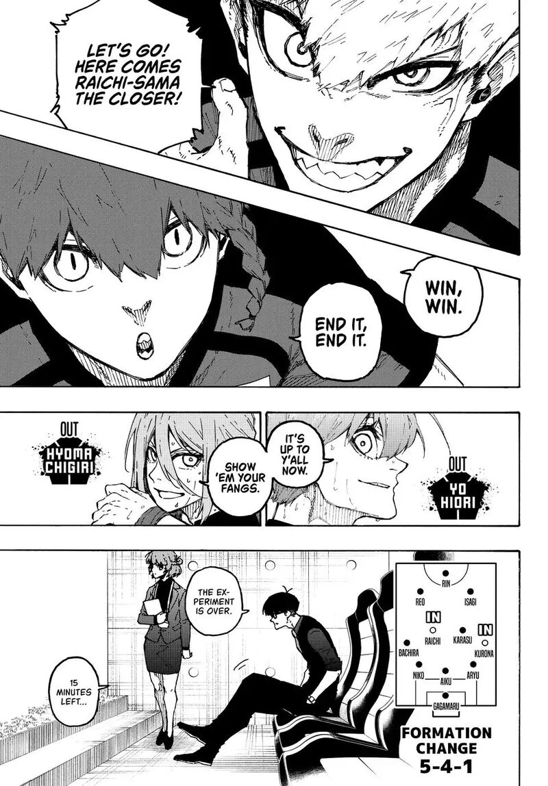 Blue Lock, Chapter 322