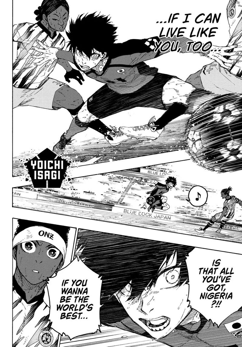 Blue Lock, Chapter 323
