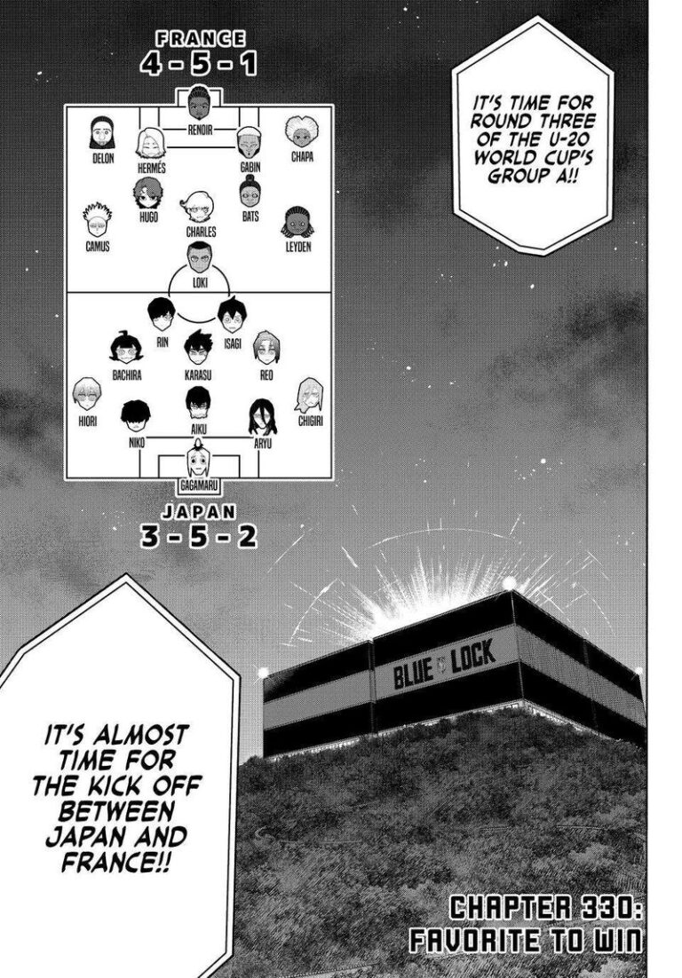 Blue Lock Manga Chapter 330