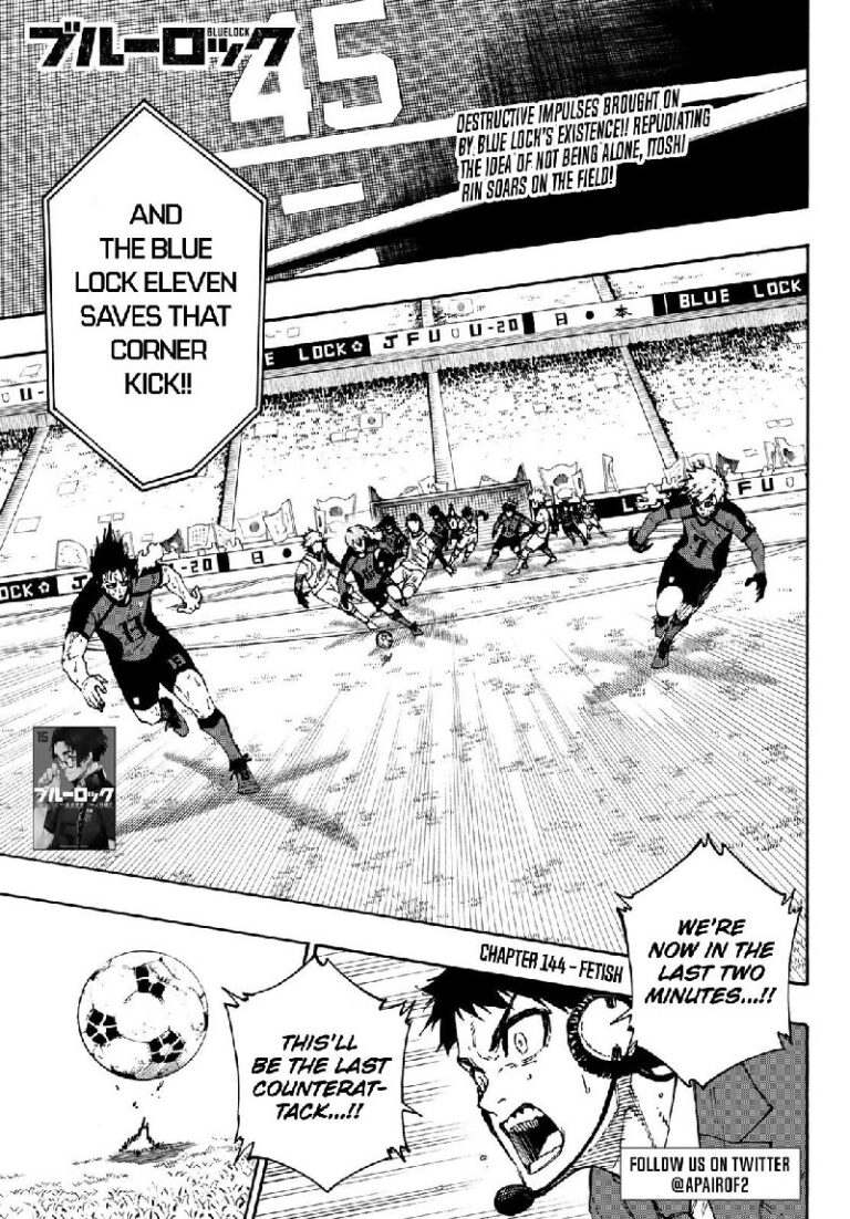 Blue Lock Manga Chapter 144