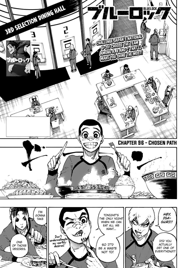 Blue Lock Manga Chapter 96