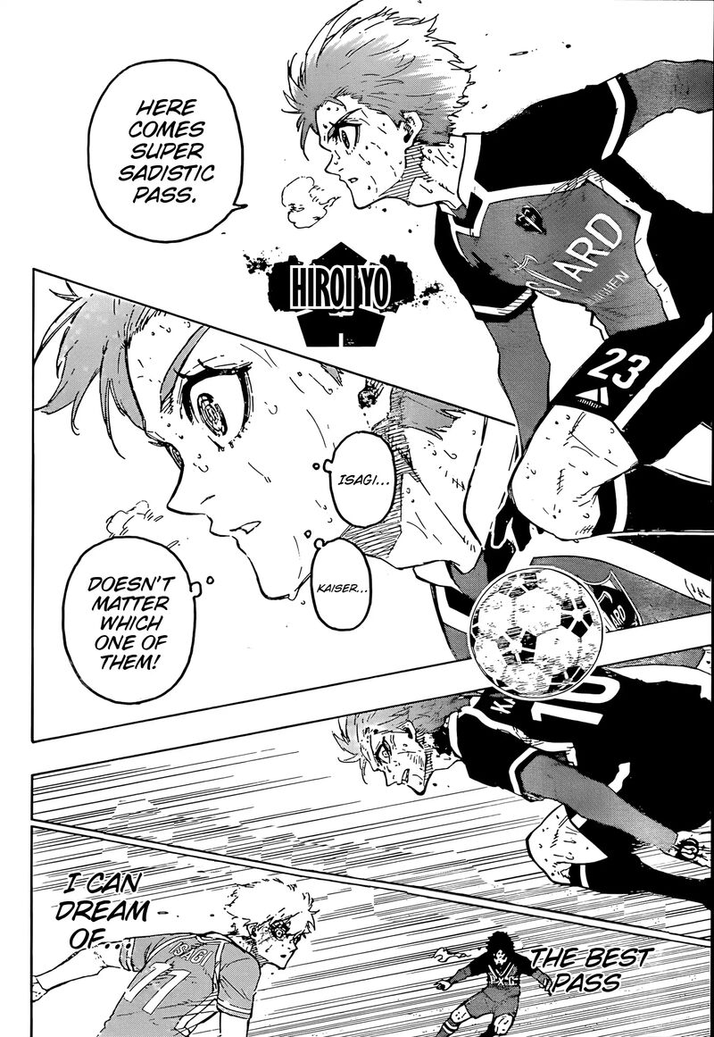 Blue Lock, Chapter 291