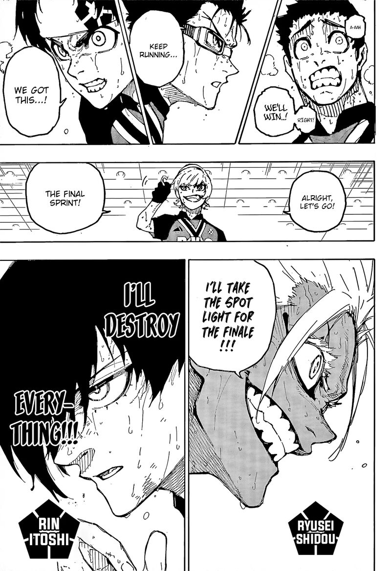 Blue Lock, Chapter 285