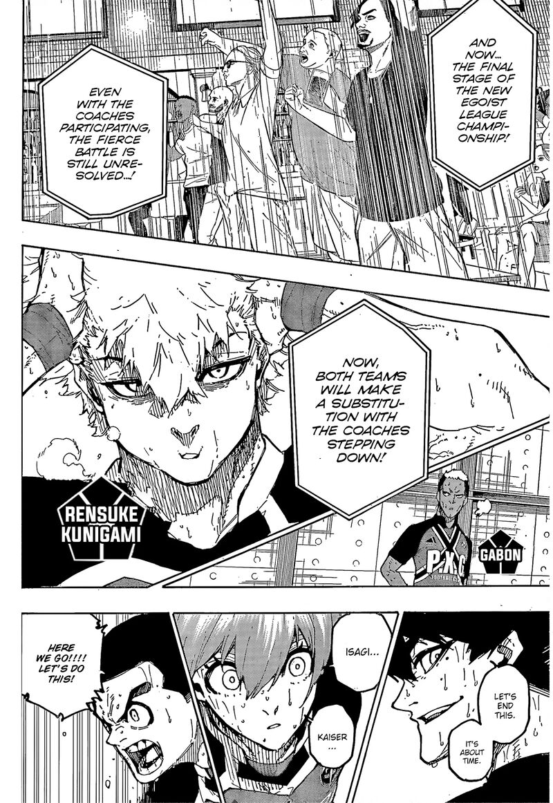 Blue Lock, Chapter 285