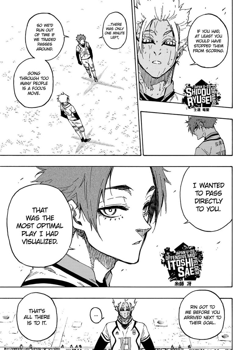Blue Lock, Chapter 148