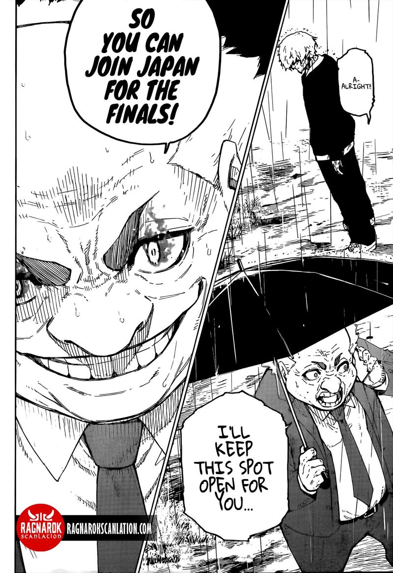 Blue Lock, Chapter 308