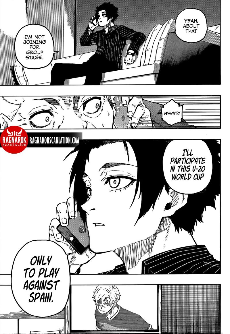 Blue Lock, Chapter 308