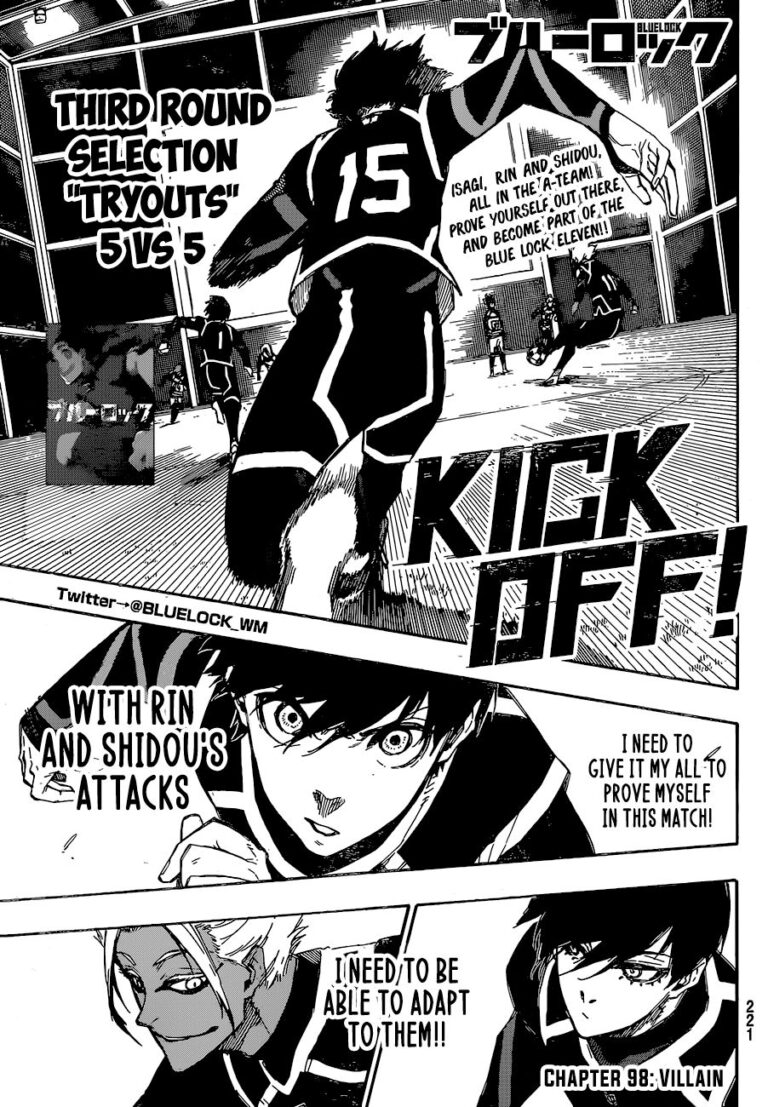 Blue Lock Manga Chapter 98