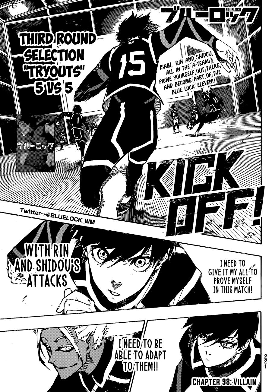 Blue Lock Manga Chapter 98