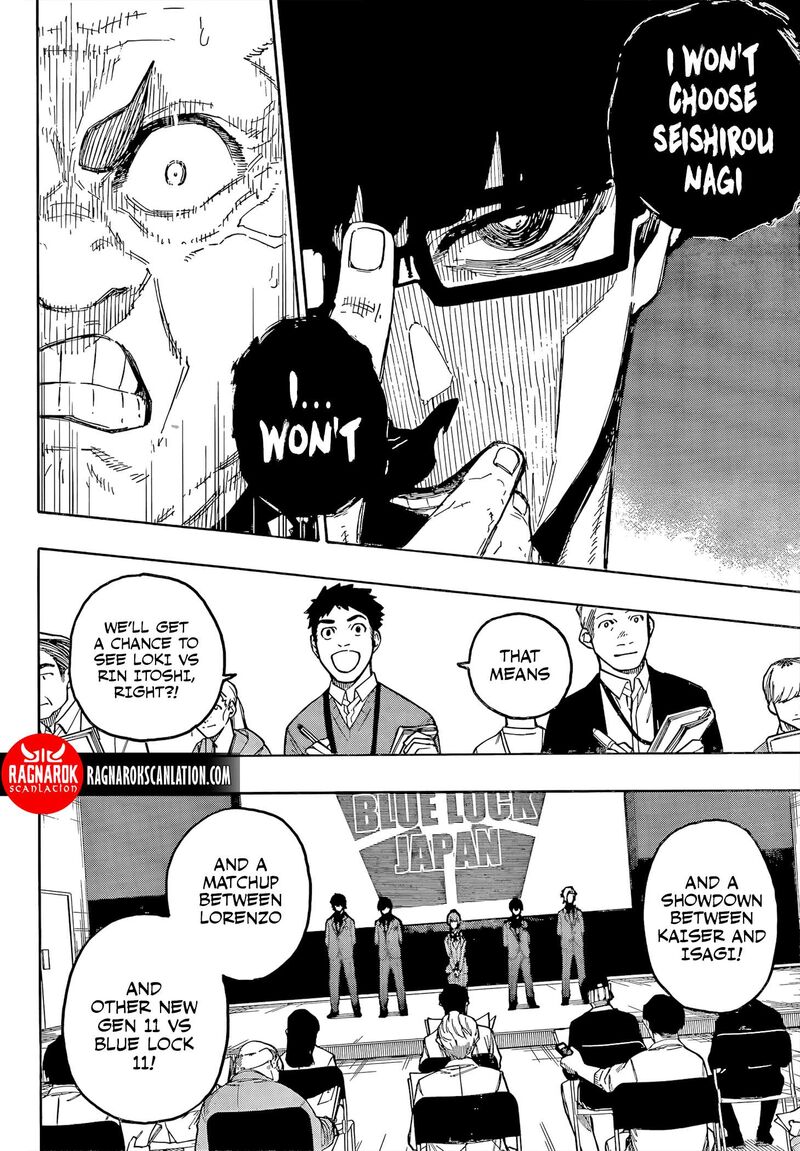 Blue Lock, Chapter 303
