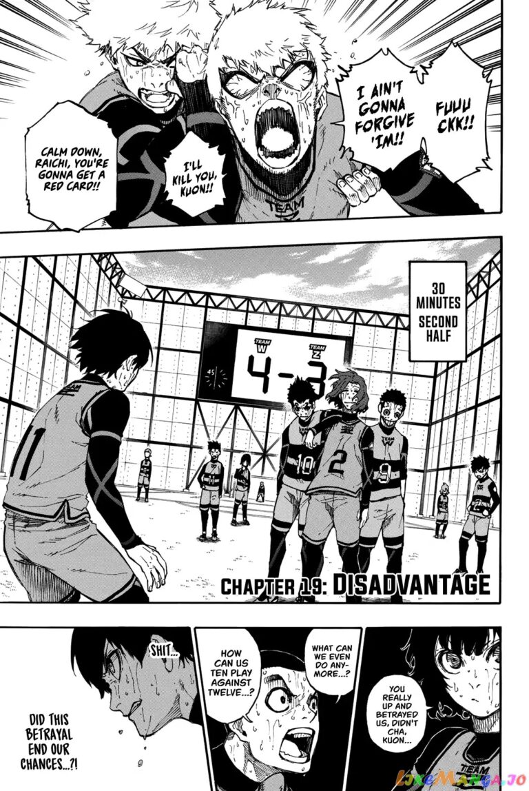 Blue Lock Manga Chapter 19