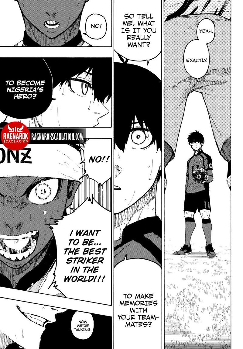 Blue Lock, Chapter 321