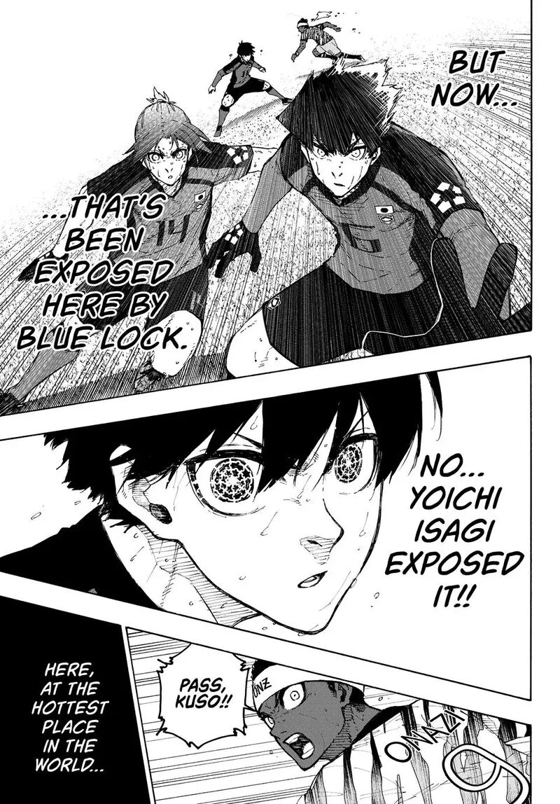 Blue Lock, Chapter 323