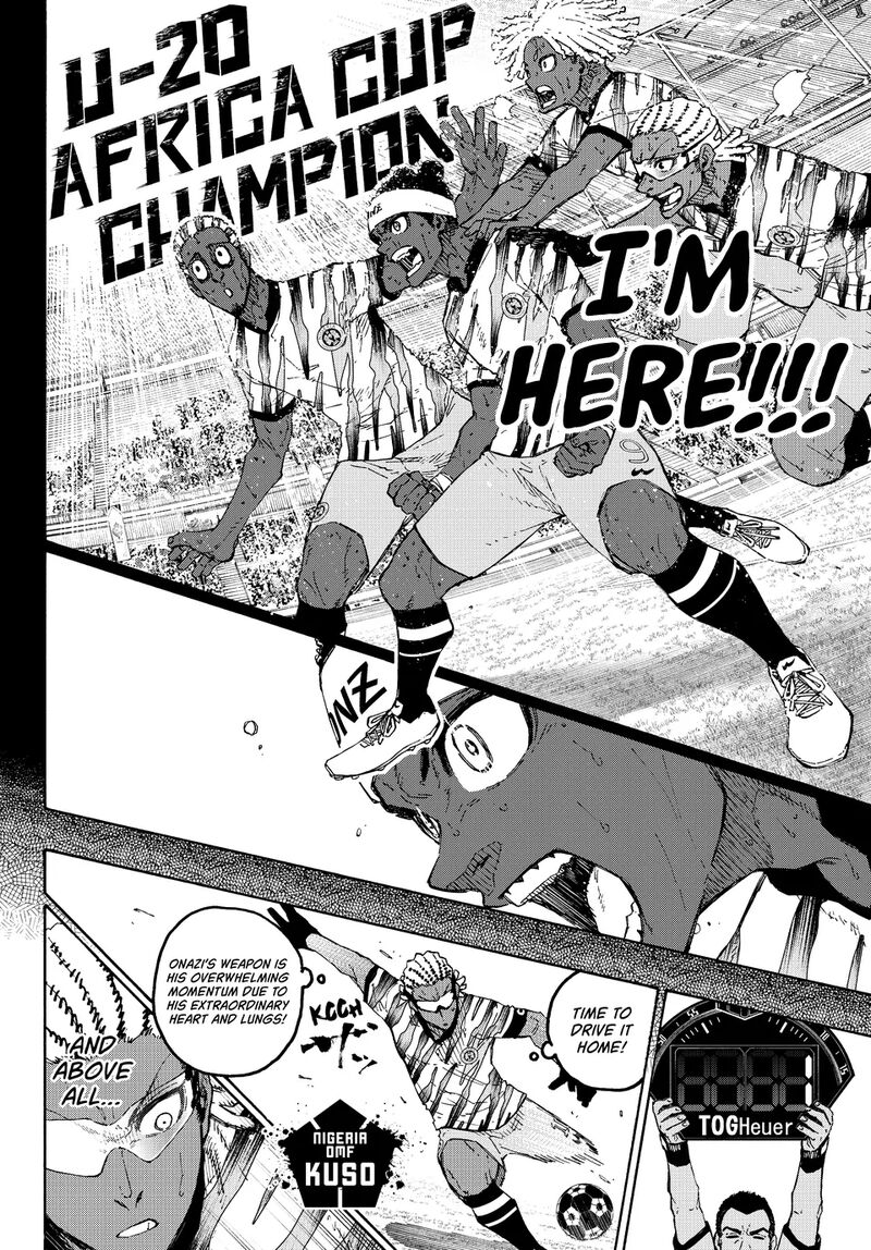Blue Lock, Chapter 317