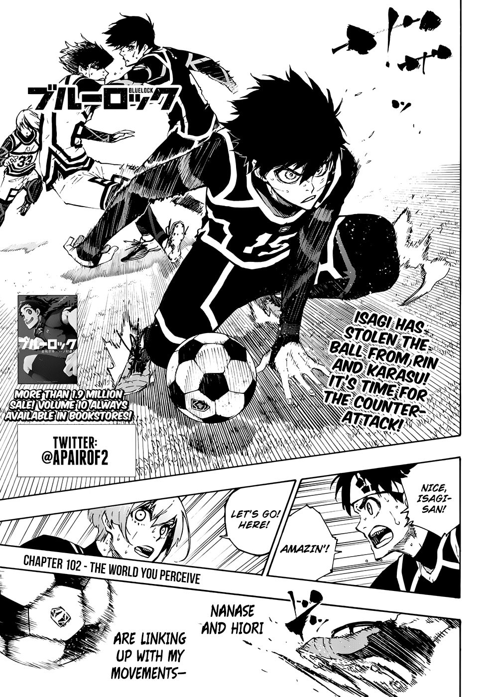 Blue Lock Manga Chapter 102